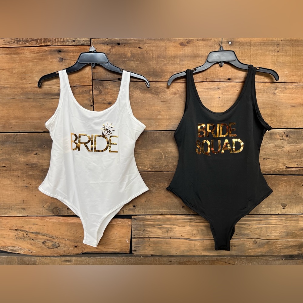 Bride Squad Bodysuit Set